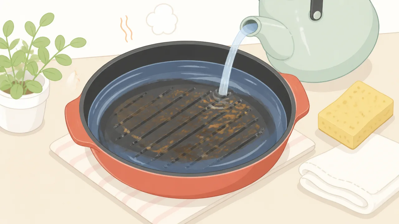 レンジメートプロの洗い方は?焦げ付きや油汚れのお手入れ方法