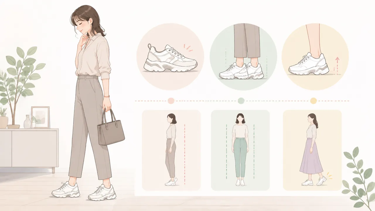 ナイキ ryz365 コーデ｜40代女性に似合うきれいめ着こなし術